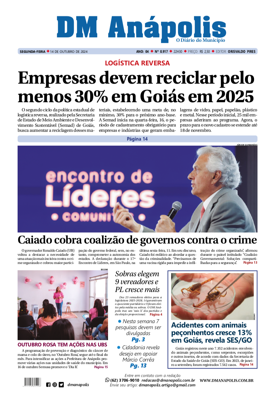 Capa da edição